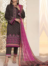 VS Anmol Printed Cottel Unstitched 3 Piece Suit - 242