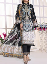 VS Anmol Printed Cottel Unstitched 3 Piece Suit - 244