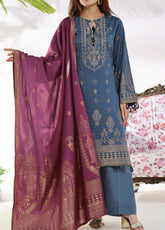 VS Textile Broshia Jacquard Lawn Unstitched 3 Piece Suit - VS24BJL 2308 A