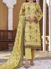 VS Textile Printed Lawn Unstitched 3 Piece Suit - VS23PL 902A