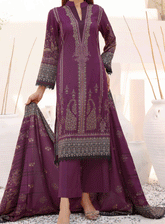 Ayesha Alishba By VS Textile Printed Marina Unstitched 3 Piece Suit - 25