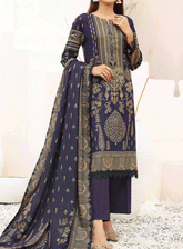 Ayesha Alishba By VS Textile Printed Marina Unstitched 3 Piece Suit - 28