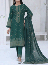 VS Textile Signature Embroidered Khaddar Unstitched 3 Piece Suit - 2592