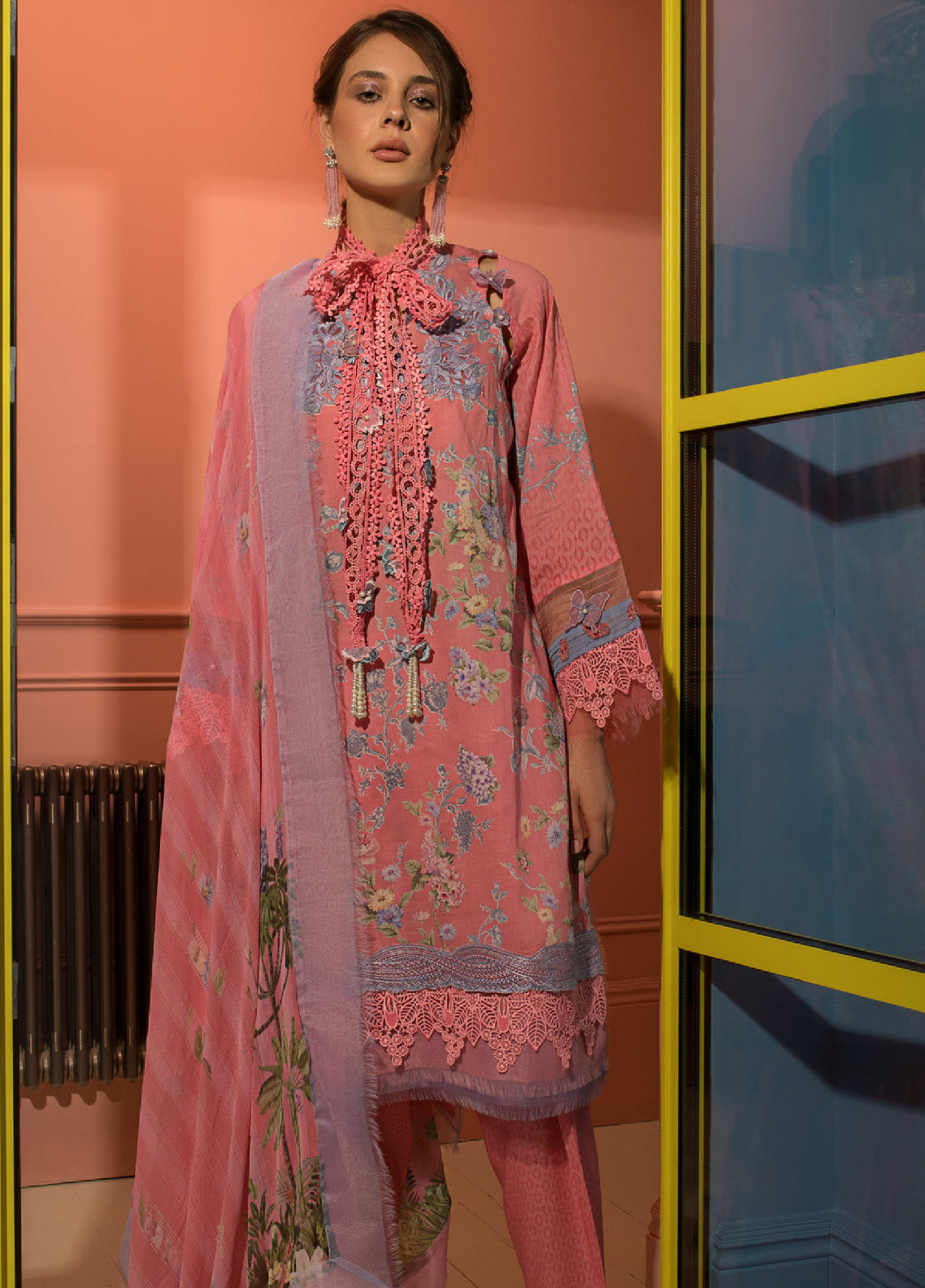 Vital Spring by Sobia Nazir Embroidered Lawn 3 Piece Unstitched Suit SN24VS SVS24-6B Vital Spring by Sobia Nazir Embroidered Lawn 3 Piece Unstitched Suit SN24VS SVS24-6B