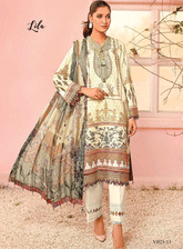 Viva Prints by Anaya Embroidered Lawn Unstitched 3 Piece Suit - AKC23VPL 13 LILA