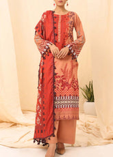 D#1177 Salitex Digital Printed Linen Collection 1022