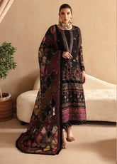 Yesfir By Xenia Formals Embroidered Chiffon Unstitched 3 Piece Suit - XF24Y 10 KANEEL