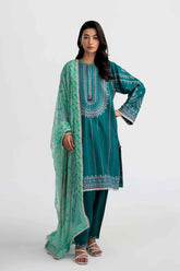 D#4A Zara Shahjahan Coco Emb Lawn Collection 223