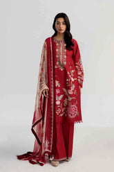 D#7B Zara Shahjahan Coco Emb Lawn Collection 223