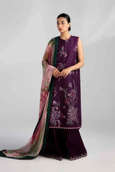 D#8B Zara Shahjahan Coco Emb Lawn Collection 223