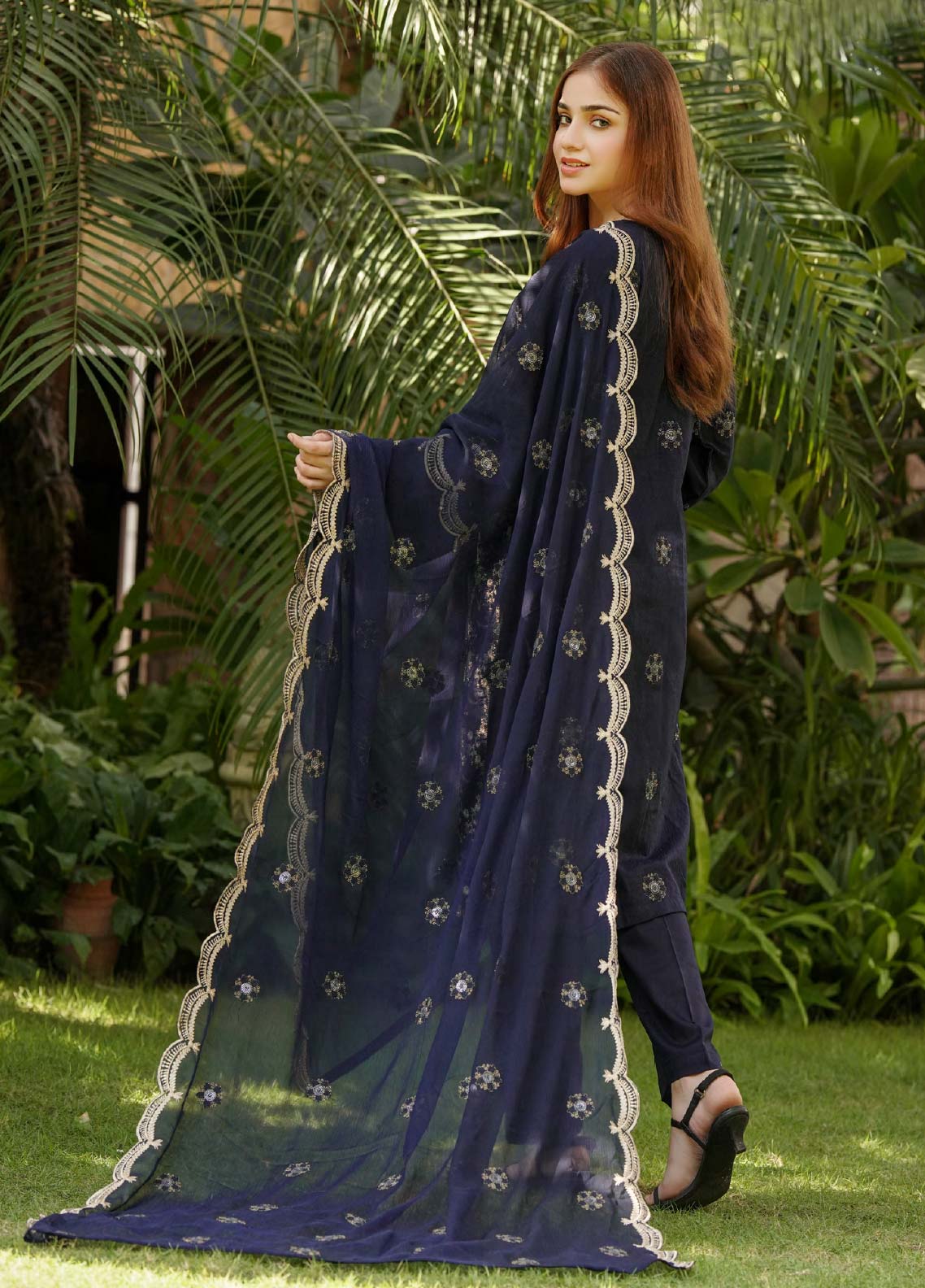D#03 Fine Tex Zenia Emb Collection 1122 Blue D#03 Fine Tex Zenia Emb Collection 1122 Blue