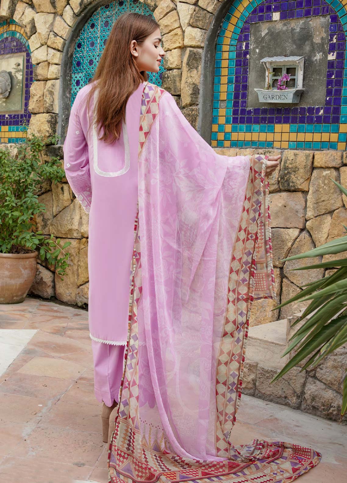 D#05 Fine Tex Zenia Emb Collection 1122 Pink D#05 Fine Tex Zenia Emb Collection 1122 Pink