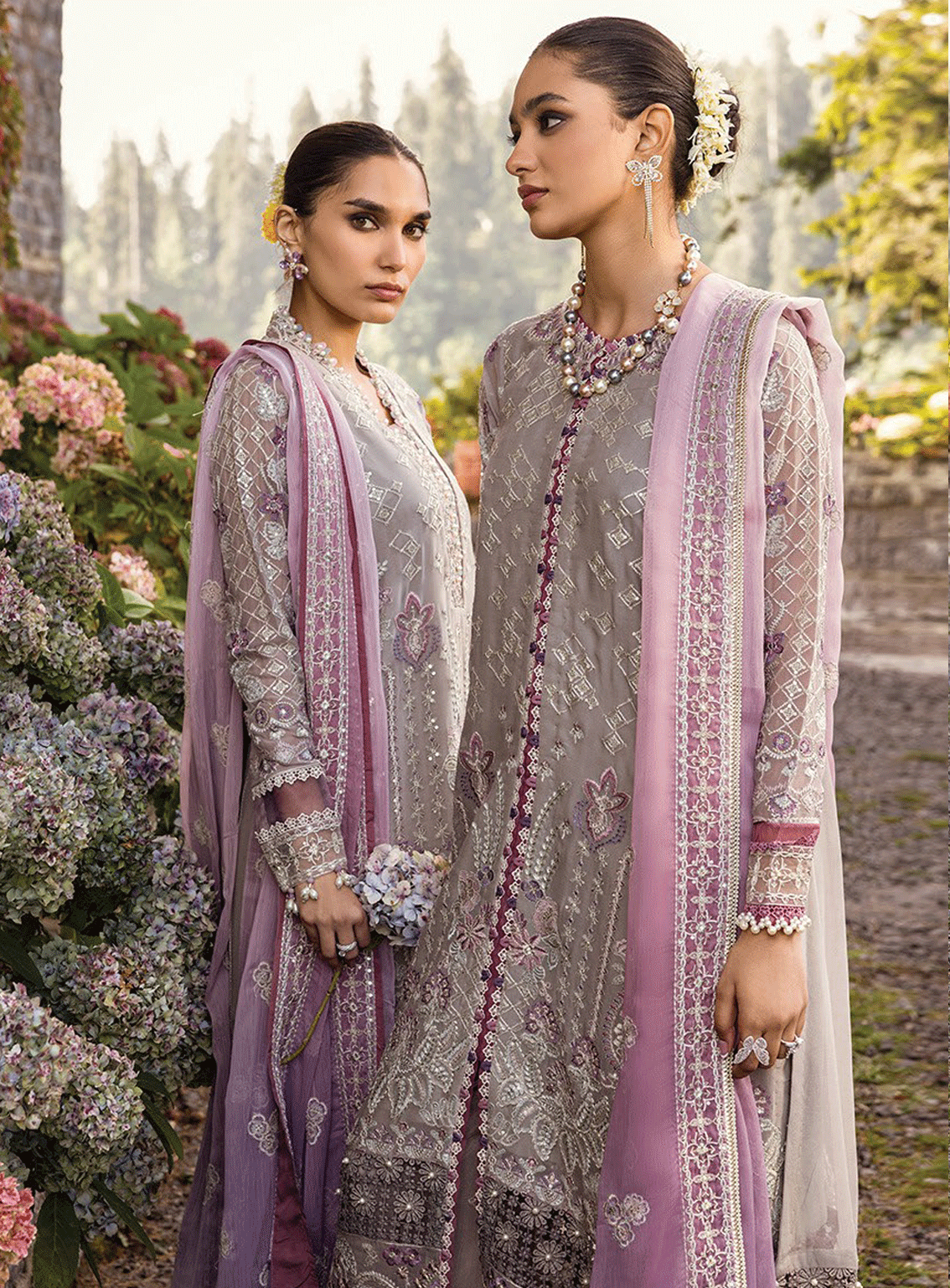 Zahra By Xenia Formals Embroidered Chiffon Unstitched 3 Piece Suit - XF23ZL 09 TAIF Zahra By Xenia Formals Embroidered Chiffon Unstitched 3 Piece Suit - XF23ZL 09 TAIF