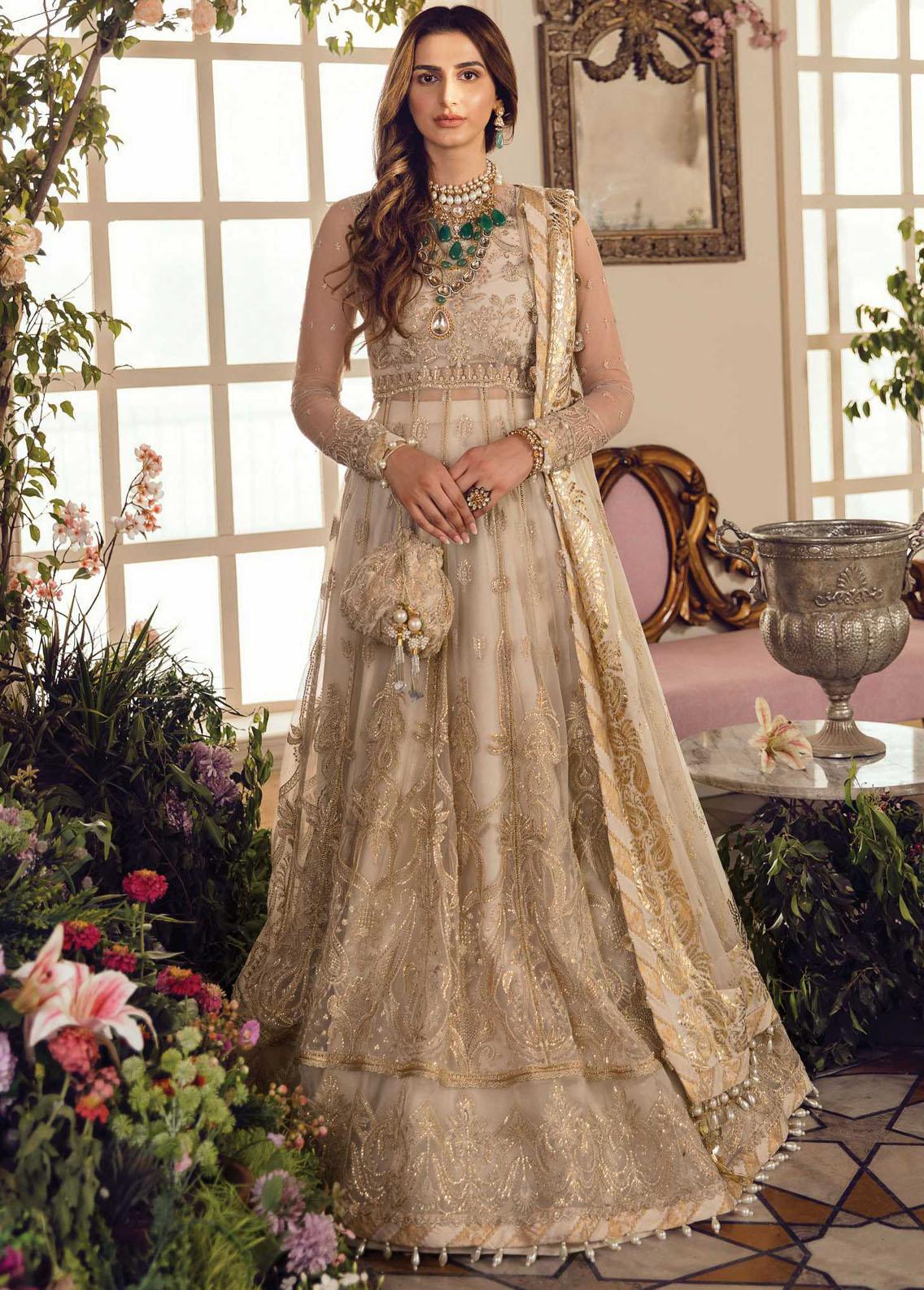 Afrozeh La Fuchsia Embroidered Chiffon Unstitched 3 Piece Suit - 06 Afrozeh La Fuchsia Embroidered Chiffon Unstitched 3 Piece Suit - 06