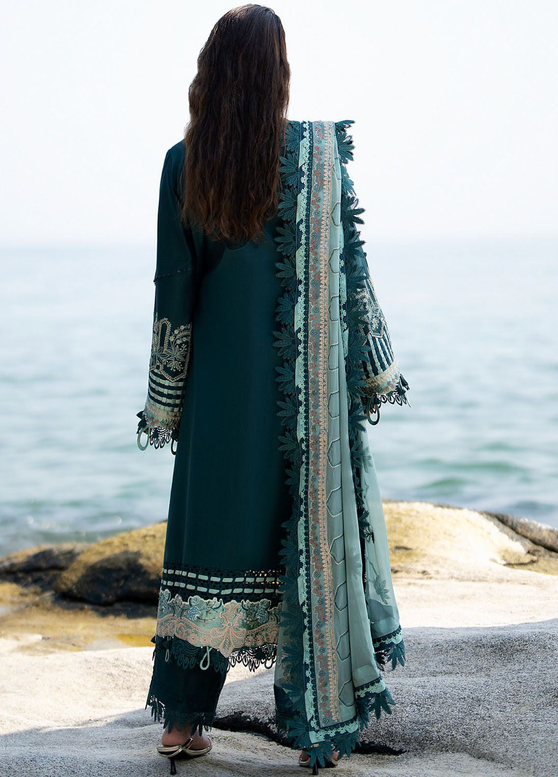 Alif By AJR Couture Signature Luxury Embroidered Lawn 3 Piece Unstitched Suit AJRC24ASLL-01 CELIA Alif By AJR Couture Signature Luxury Embroidered Lawn 3 Piece Unstitched Suit AJRC24ASLL-01 CELIA