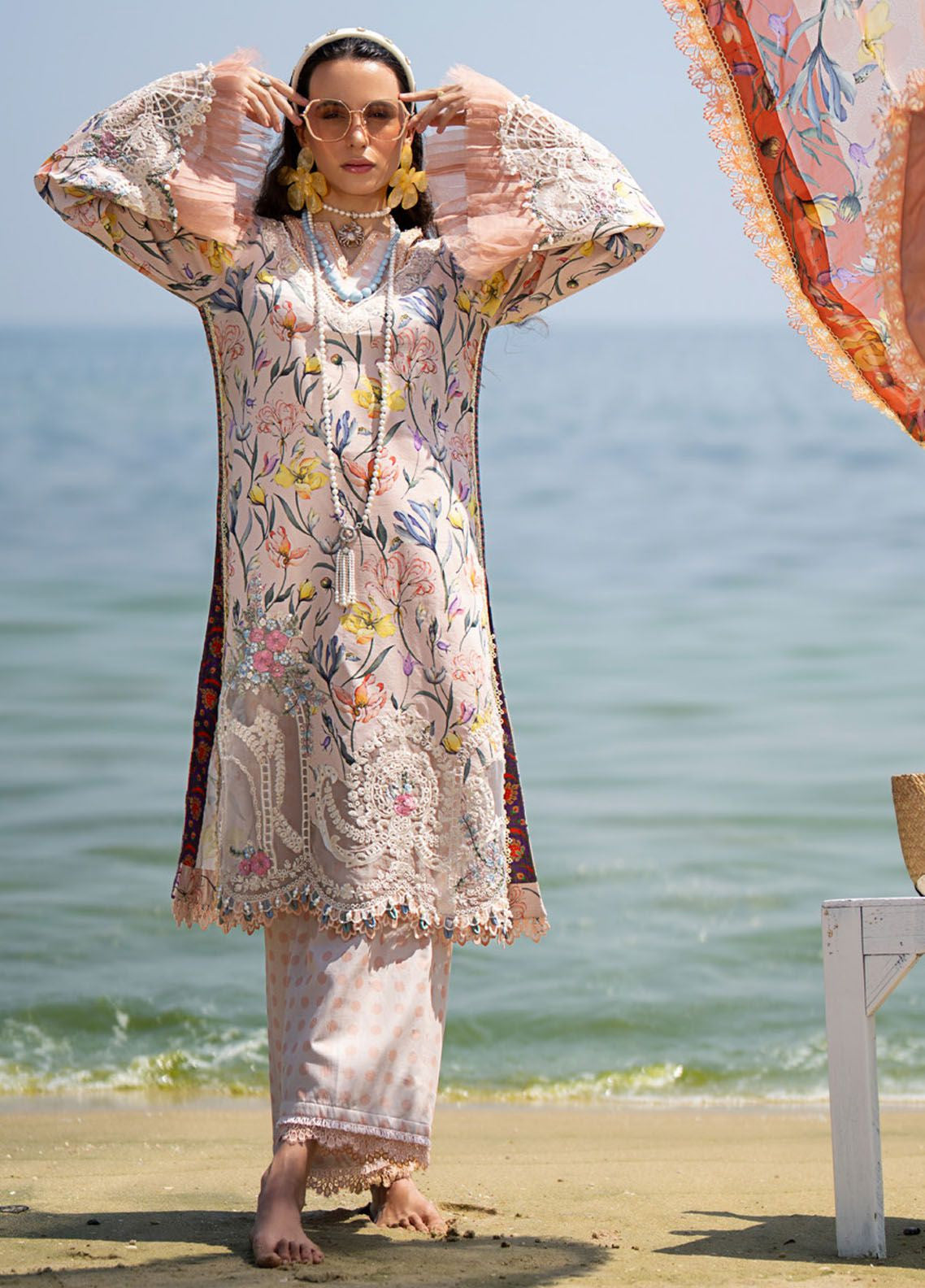 Alif By AJR Couture Signature Luxury Embroidered Lawn 3 Piece Unstitched Suit AJRC24ASLL-06 BLOOMING Alif By AJR Couture Signature Luxury Embroidered Lawn 3 Piece Unstitched Suit AJRC24ASLL-06 BLOOMING