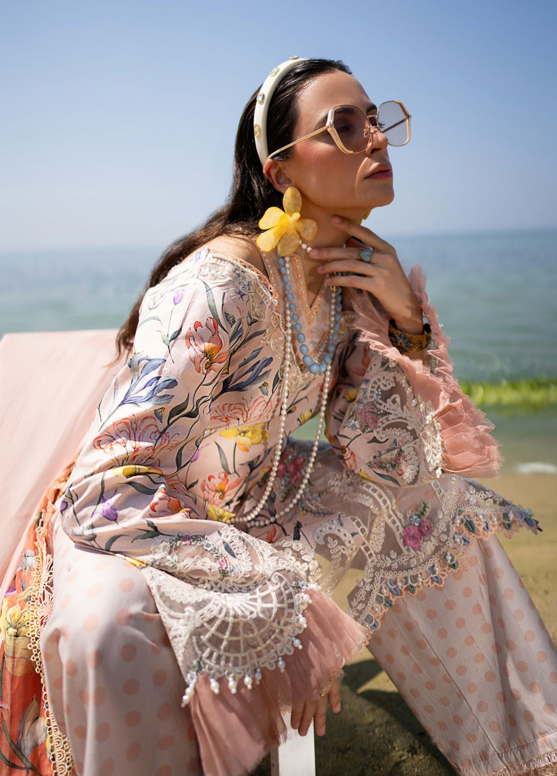 Alif By AJR Couture Signature Luxury Embroidered Lawn 3 Piece Unstitched Suit AJRC24ASLL-06 BLOOMING Alif By AJR Couture Signature Luxury Embroidered Lawn 3 Piece Unstitched Suit AJRC24ASLL-06 BLOOMING