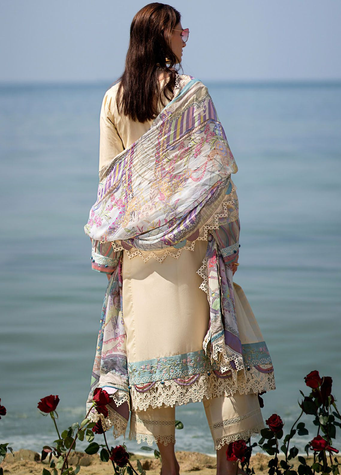 Alif By AJR Couture Signature Luxury Embroidered Lawn 3 Piece Unstitched Suit AJRC24ASLL-08 CORALINE Alif By AJR Couture Signature Luxury Embroidered Lawn 3 Piece Unstitched Suit AJRC24ASLL-08 CORALINE