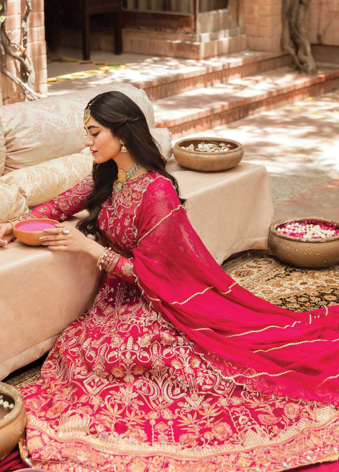 Ayzel Sangat By Afrozeh Embroidered Chiffon Unstitched 3 Piece Suit - KHANZADA BEGUM Ayzel Sangat By Afrozeh Embroidered Chiffon Unstitched 3 Piece Suit - KHANZADA BEGUM
