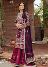 Ayzel Sangat By Afrozeh Embroidered Raw Silk Unstitched 3 Piece Suit - GOHAR