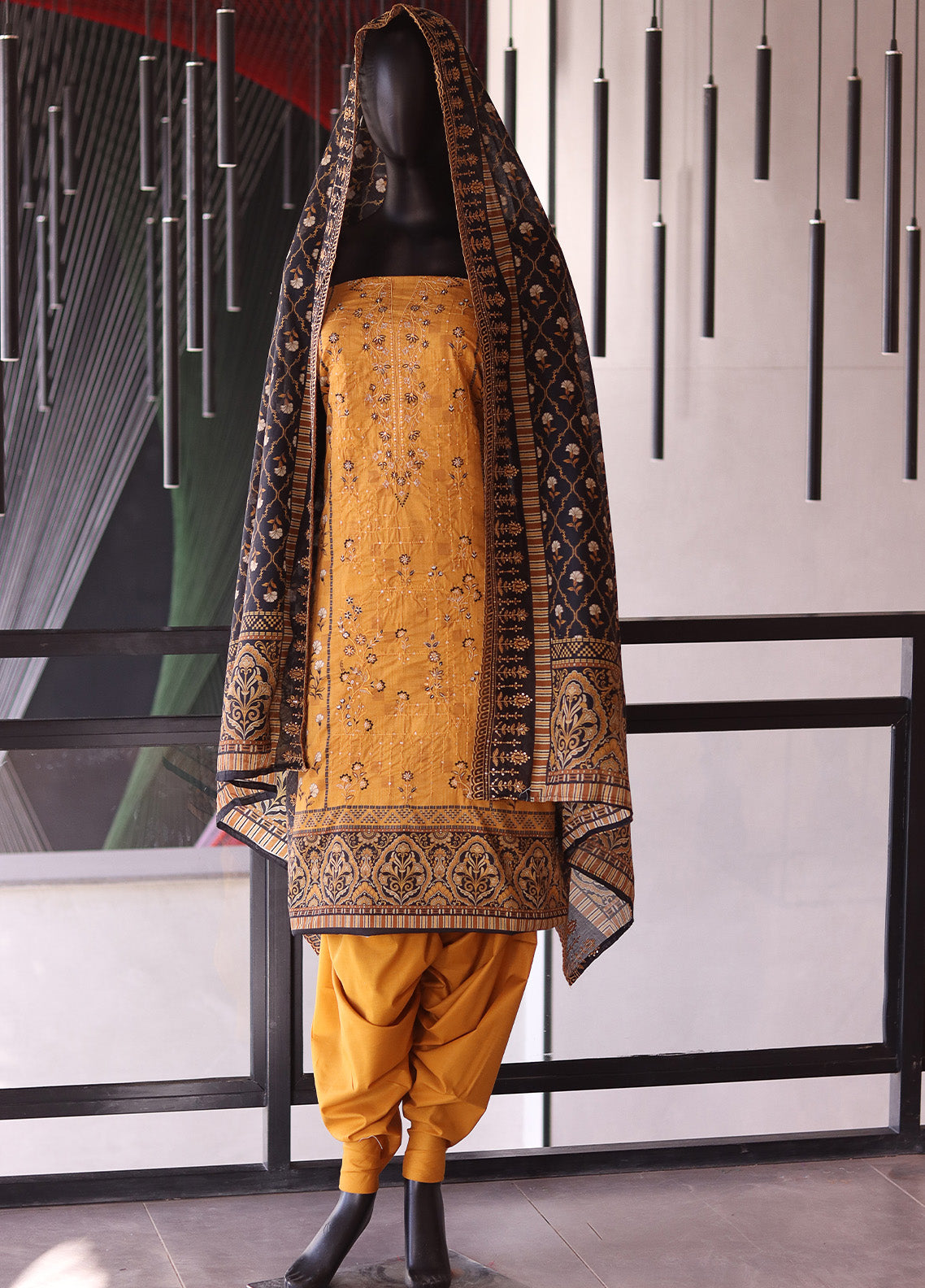 Bin Saeed Embroidered Digital Lawn 3 Piece Unstitched Suit BS24EDL-102 Bin Saeed Embroidered Digital Lawn 3 Piece Unstitched Suit BS24EDL-102