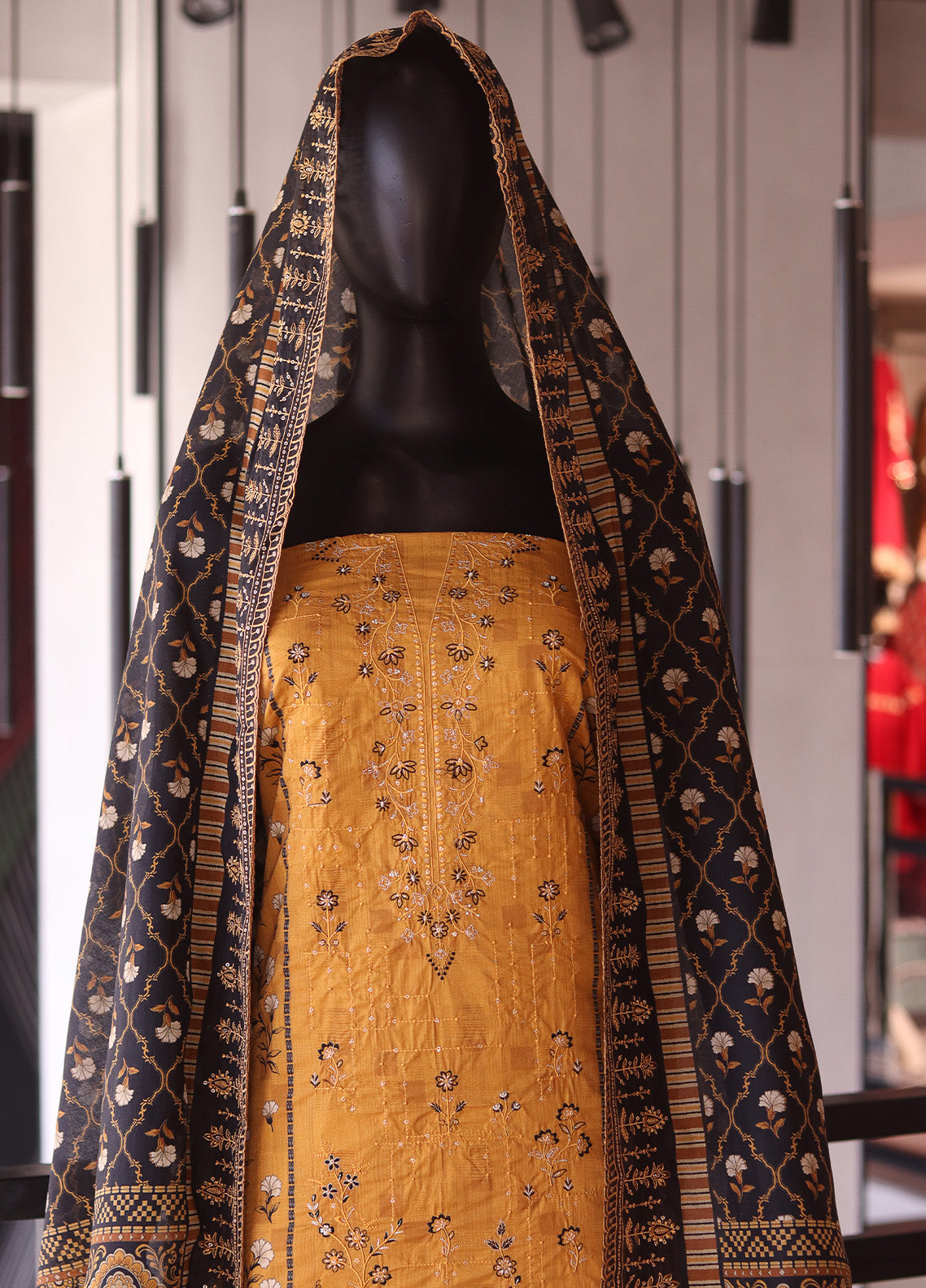 Bin Saeed Embroidered Digital Lawn 3 Piece Unstitched Suit BS24EDL-102 Bin Saeed Embroidered Digital Lawn 3 Piece Unstitched Suit BS24EDL-102