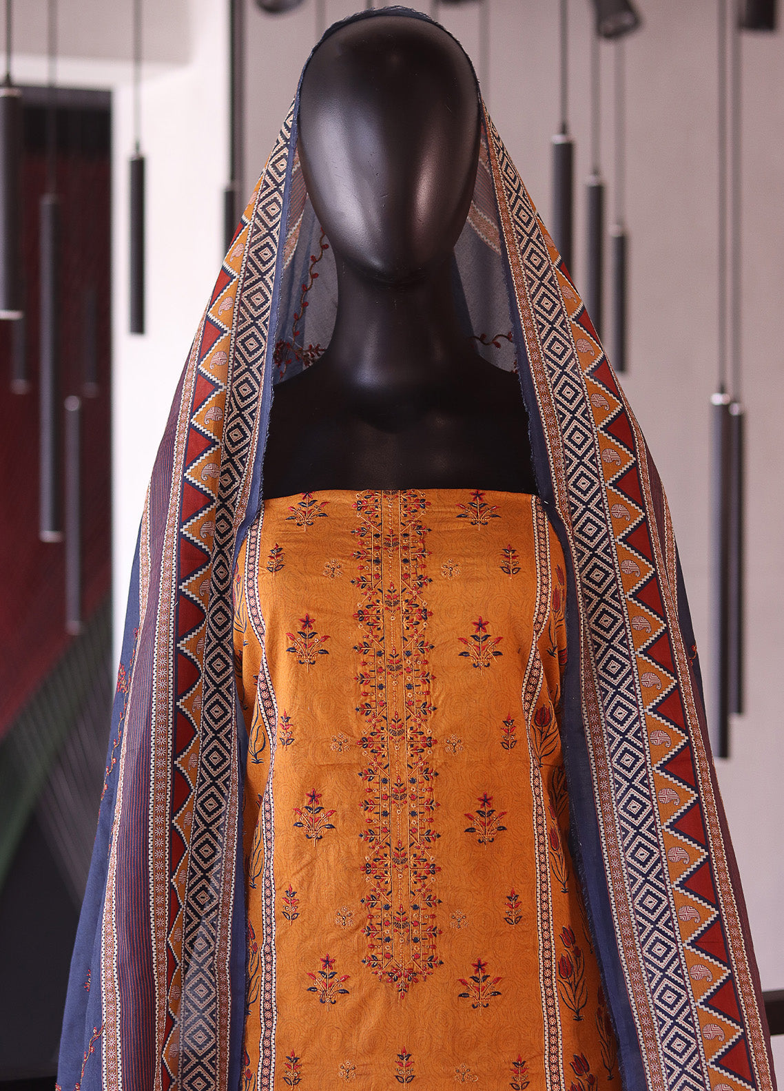 Bin Saeed Embroidered Digital Lawn 3 Piece Unstitched Suit BS24EDL-106 Bin Saeed Embroidered Digital Lawn 3 Piece Unstitched Suit BS24EDL-106