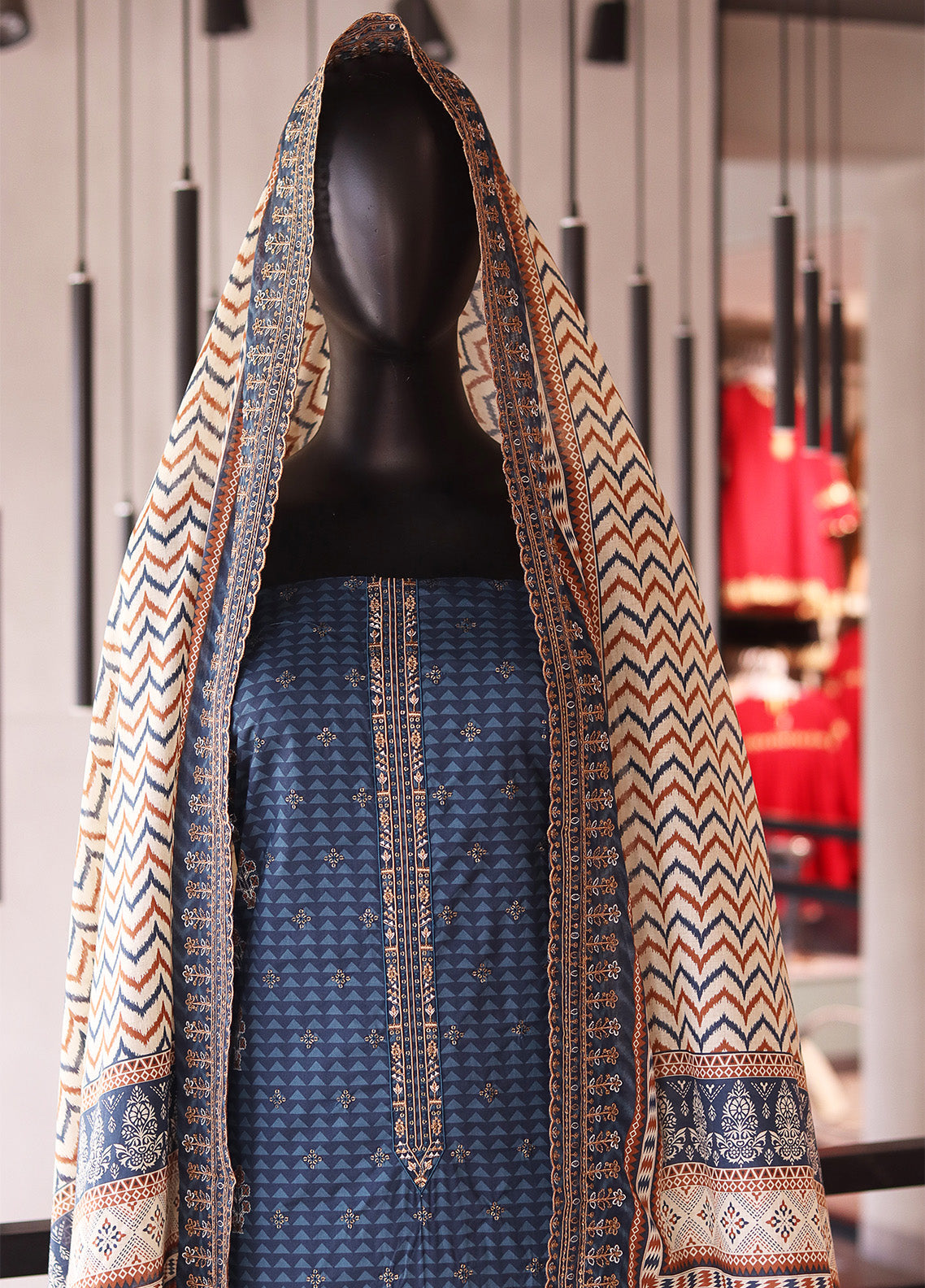 Bin Saeed Embroidered Digital Lawn 3 Piece Unstitched Suit BS24EDL-11 Bin Saeed Embroidered Digital Lawn 3 Piece Unstitched Suit BS24EDL-11