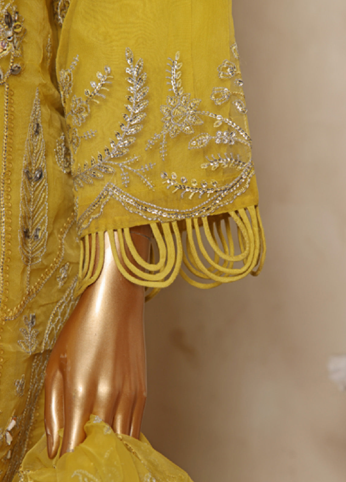 Bin Saeed Festive Embroidered Organza 3 Piece Stitched Suit BS24FOS-07 Bin Saeed Festive Embroidered Organza 3 Piece Stitched Suit BS24FOS-07