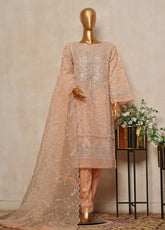 Bin Saeed Festive Embroidered Organza 3 Piece Stitched Suit BS24FOS-08