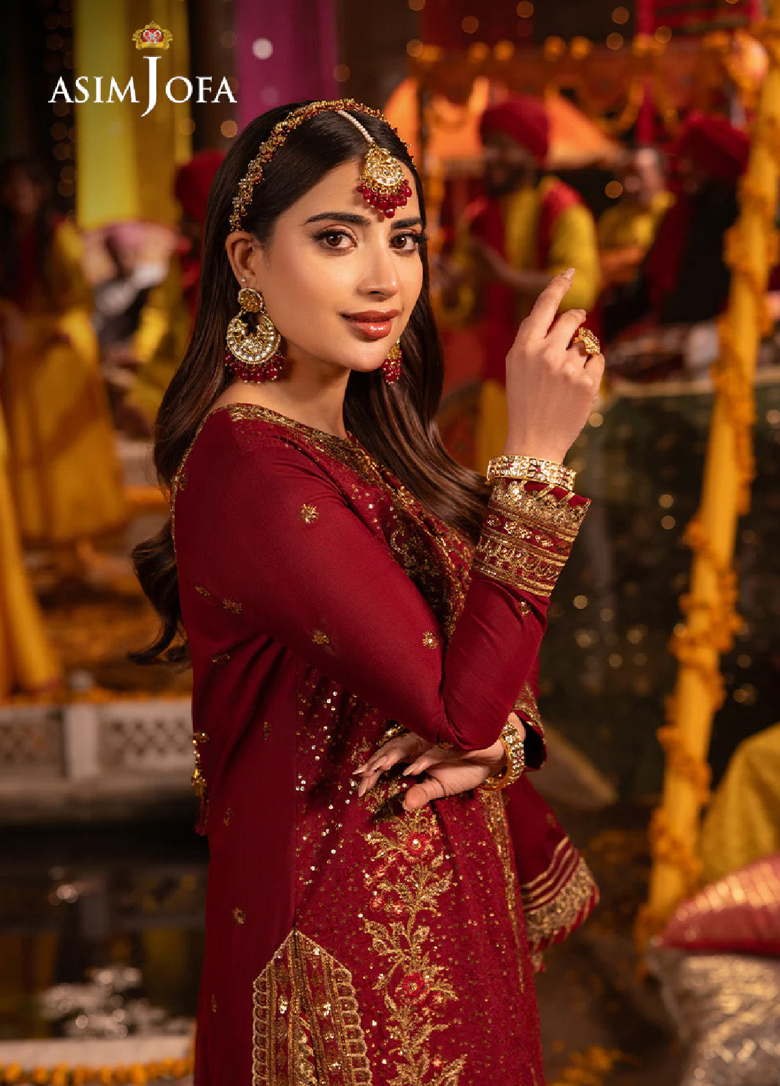 Chamak Damak By Asim Jofa Luxury Festive Embroidered Lawn 3 Piece Unstitched Suit AJ24CD AJCD-04 Chamak Damak By Asim Jofa Luxury Festive Embroidered Lawn 3 Piece Unstitched Suit AJ24CD AJCD-04