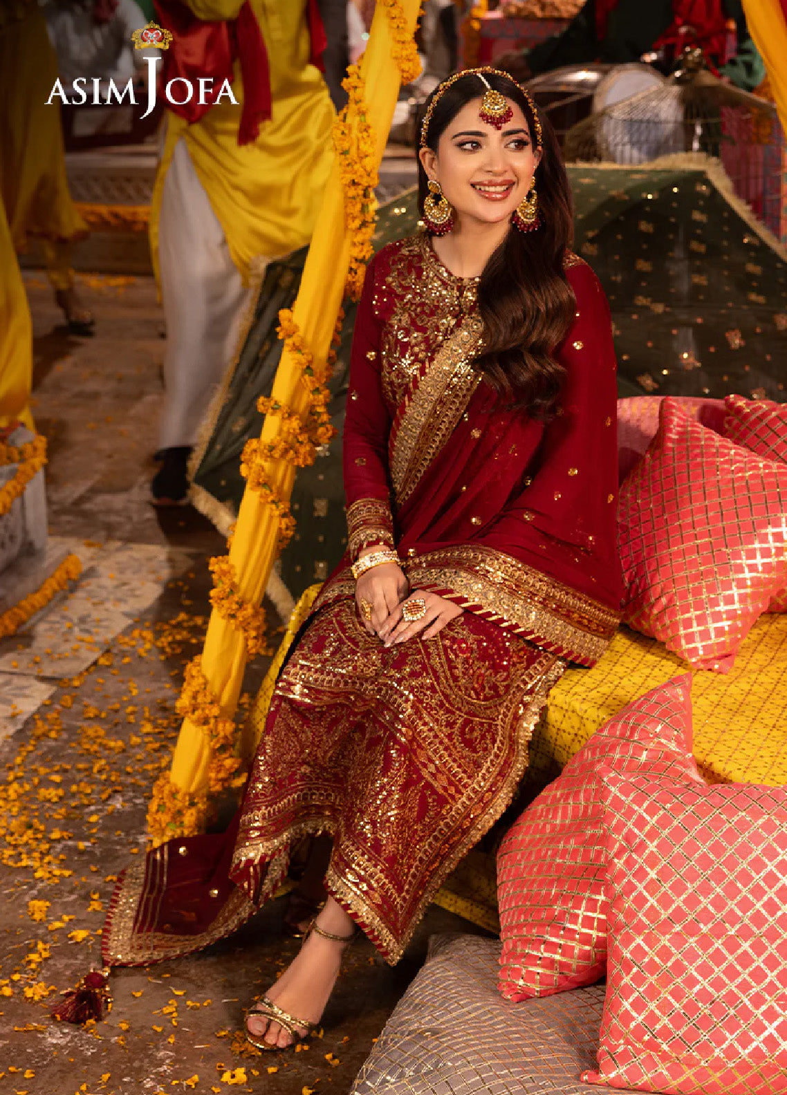 Chamak Damak By Asim Jofa Luxury Festive Embroidered Lawn 3 Piece Unstitched Suit AJ24CD AJCD-04 Chamak Damak By Asim Jofa Luxury Festive Embroidered Lawn 3 Piece Unstitched Suit AJ24CD AJCD-04
