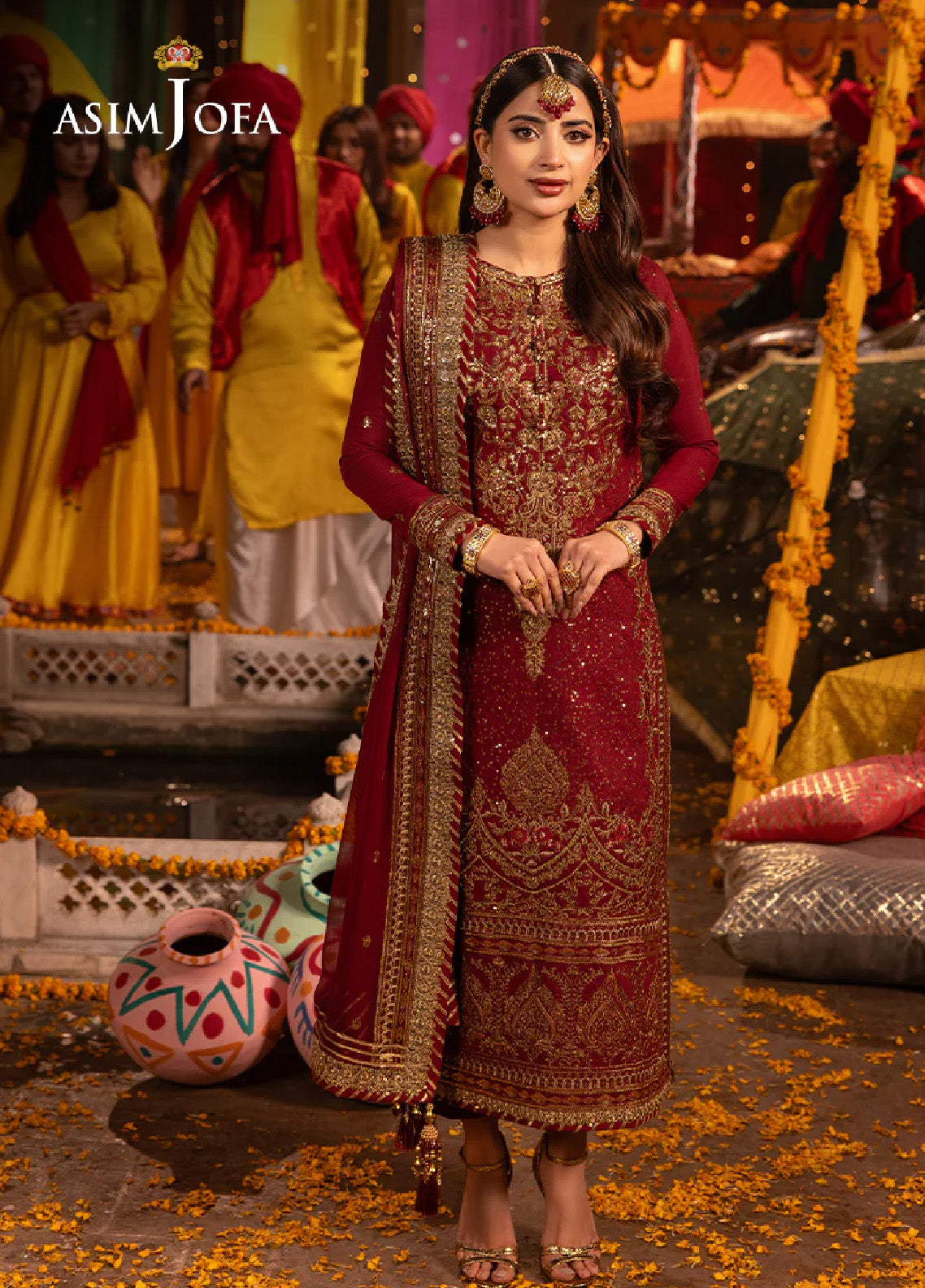 Chamak Damak By Asim Jofa Luxury Festive Embroidered Lawn 3 Piece Unstitched Suit AJ24CD AJCD-04 Chamak Damak By Asim Jofa Luxury Festive Embroidered Lawn 3 Piece Unstitched Suit AJ24CD AJCD-04