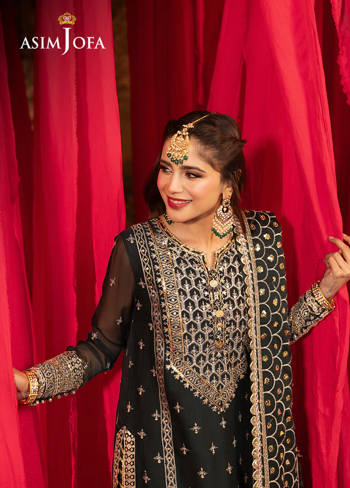 Chamak Damak By Asim Jofa Luxury Festive Embroidered Lawn 3 Piece Unstitched Suit AJ24CD AJCD-06 Chamak Damak By Asim Jofa Luxury Festive Embroidered Lawn 3 Piece Unstitched Suit AJ24CD AJCD-06