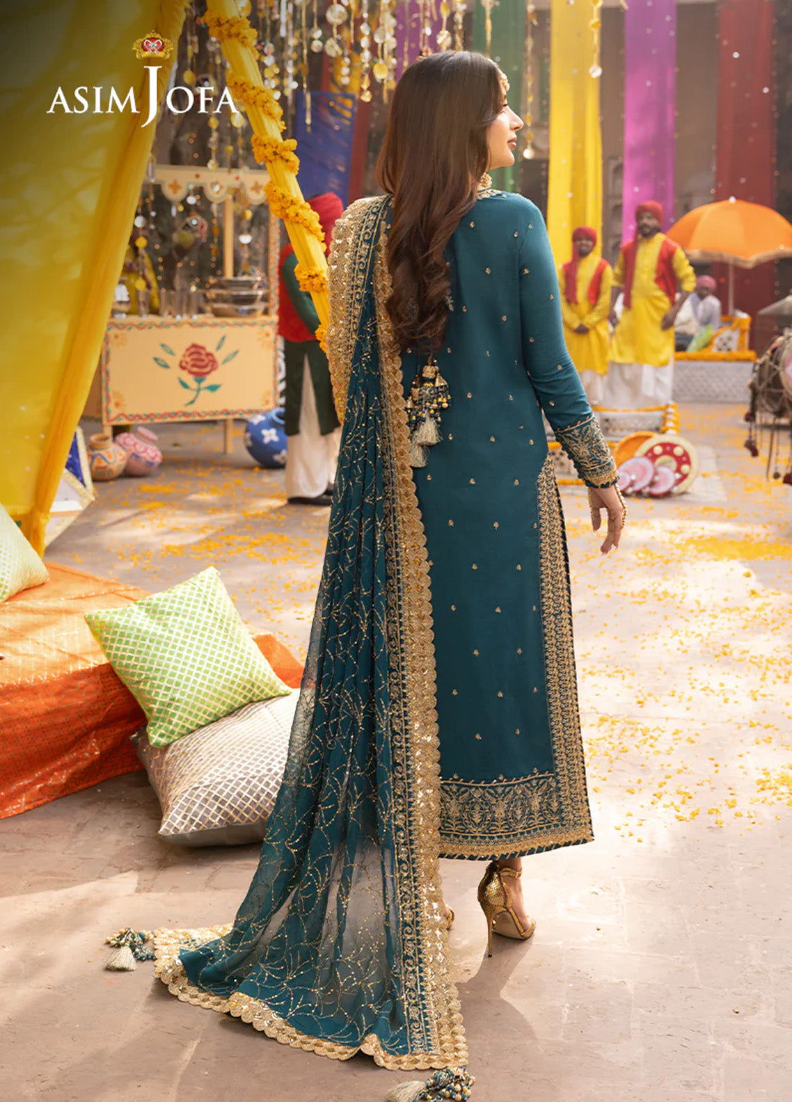 Chamak Damak By Asim Jofa Luxury Festive Embroidered Lawn 3 Piece Unstitched Suit AJ24CD AJCD-07 Chamak Damak By Asim Jofa Luxury Festive Embroidered Lawn 3 Piece Unstitched Suit AJ24CD AJCD-07