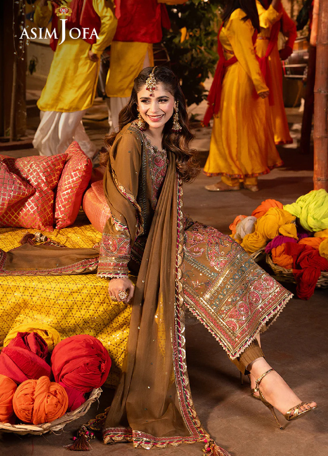 Chamak Damak By Asim Jofa Luxury Festive Embroidered Lawn 3 Piece Unstitched Suit AJ24CD AJCD-08 Chamak Damak By Asim Jofa Luxury Festive Embroidered Lawn 3 Piece Unstitched Suit AJ24CD AJCD-08