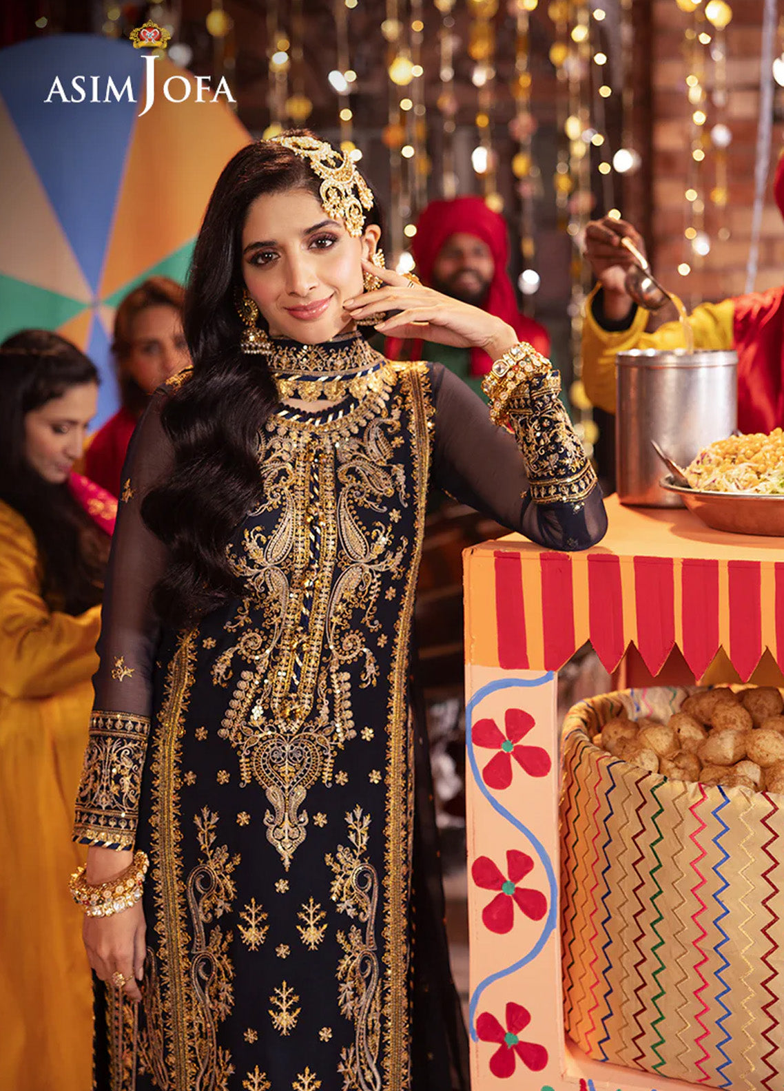 Chamak Damak By Asim Jofa Luxury Festive Embroidered Lawn 3 Piece Unstitched Suit AJ24CD AJCD-11 Chamak Damak By Asim Jofa Luxury Festive Embroidered Lawn 3 Piece Unstitched Suit AJ24CD AJCD-11