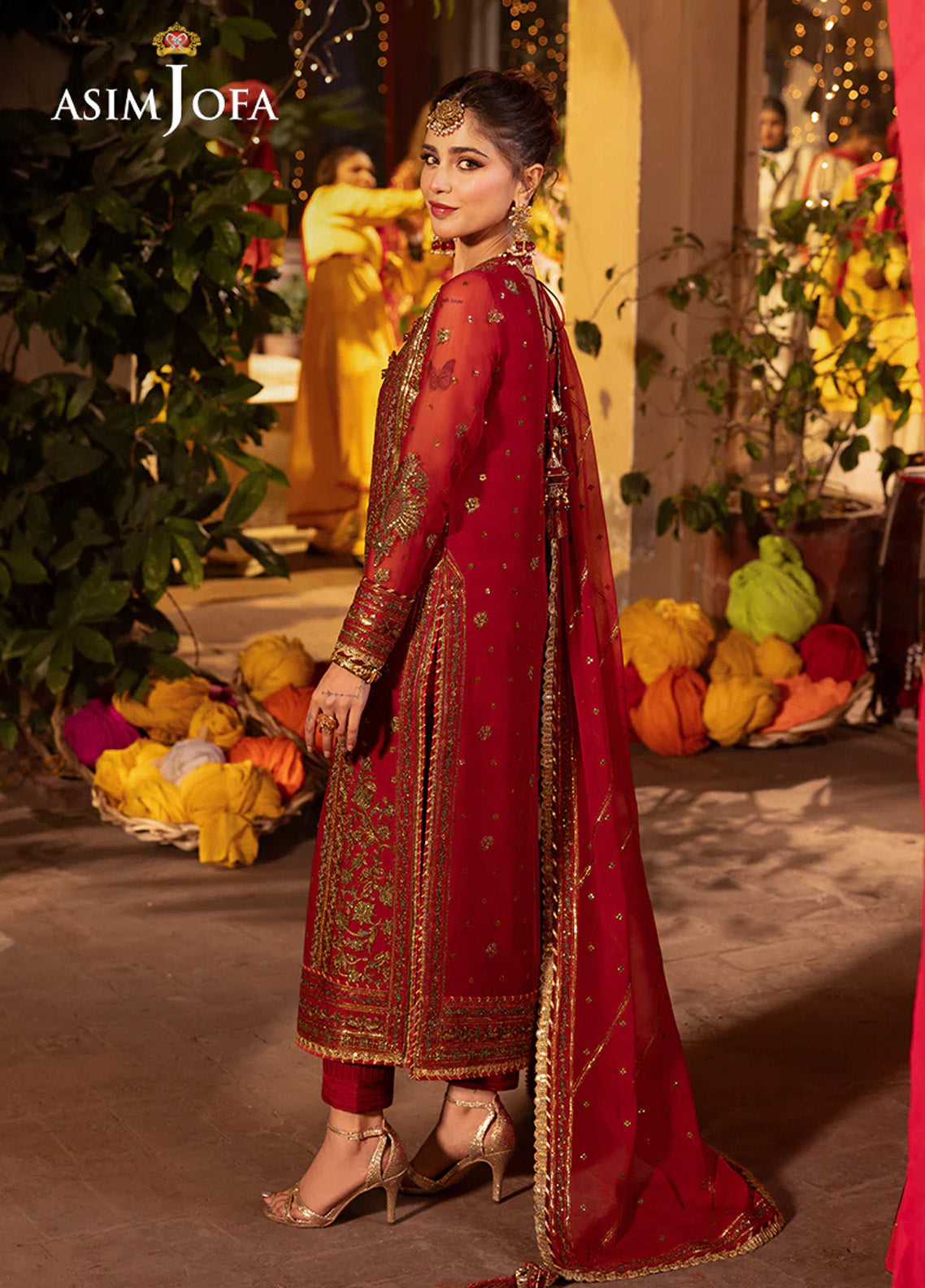 Chamak Damak By Asim Jofa Luxury Festive Embroidered Lawn 3 Piece Unstitched Suit AJ24CD AJCD-13 Chamak Damak By Asim Jofa Luxury Festive Embroidered Lawn 3 Piece Unstitched Suit AJ24CD AJCD-13