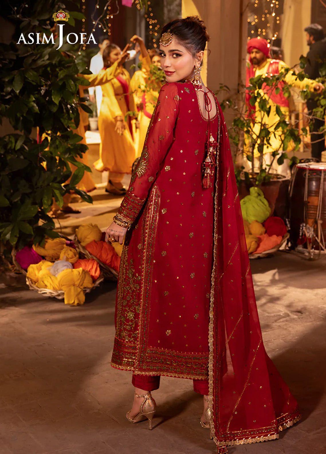 Chamak Damak By Asim Jofa Luxury Festive Embroidered Lawn 3 Piece Unstitched Suit AJ24CD AJCD-13 Chamak Damak By Asim Jofa Luxury Festive Embroidered Lawn 3 Piece Unstitched Suit AJ24CD AJCD-13