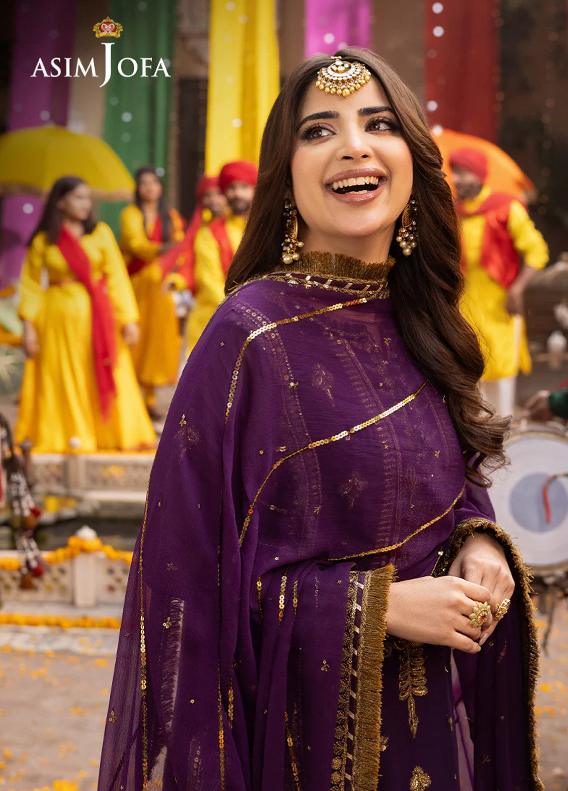 Chamak Damak By Asim Jofa Luxury Festive Embroidered Lawn 3 Piece Unstitched Suit AJ24CD AJCD-17 Chamak Damak By Asim Jofa Luxury Festive Embroidered Lawn 3 Piece Unstitched Suit AJ24CD AJCD-17