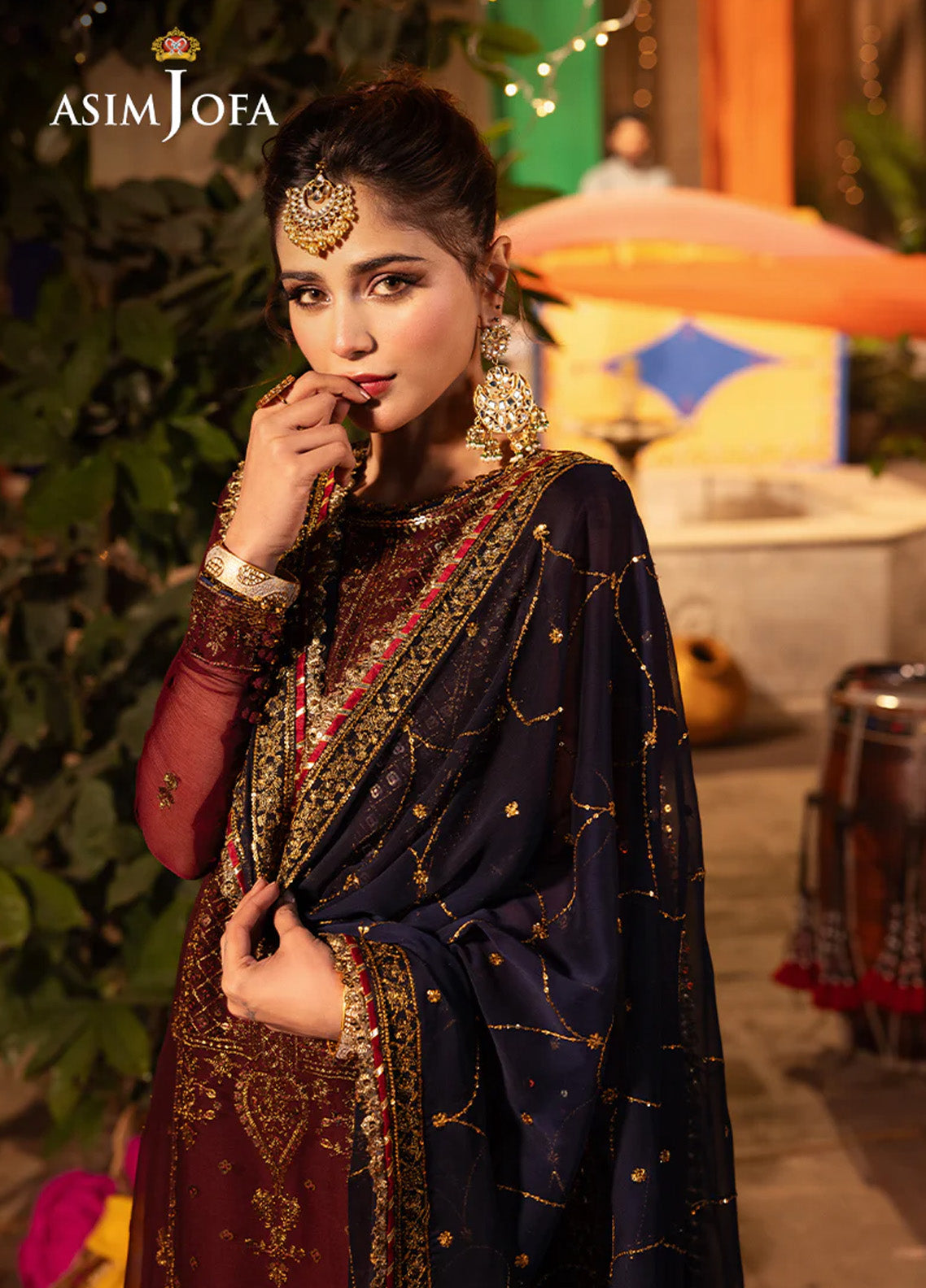 Chamak Damak By Asim Jofa Luxury Festive Embroidered Lawn 3 Piece Unstitched Suit AJ24CD AJCD-20 Chamak Damak By Asim Jofa Luxury Festive Embroidered Lawn 3 Piece Unstitched Suit AJ24CD AJCD-20