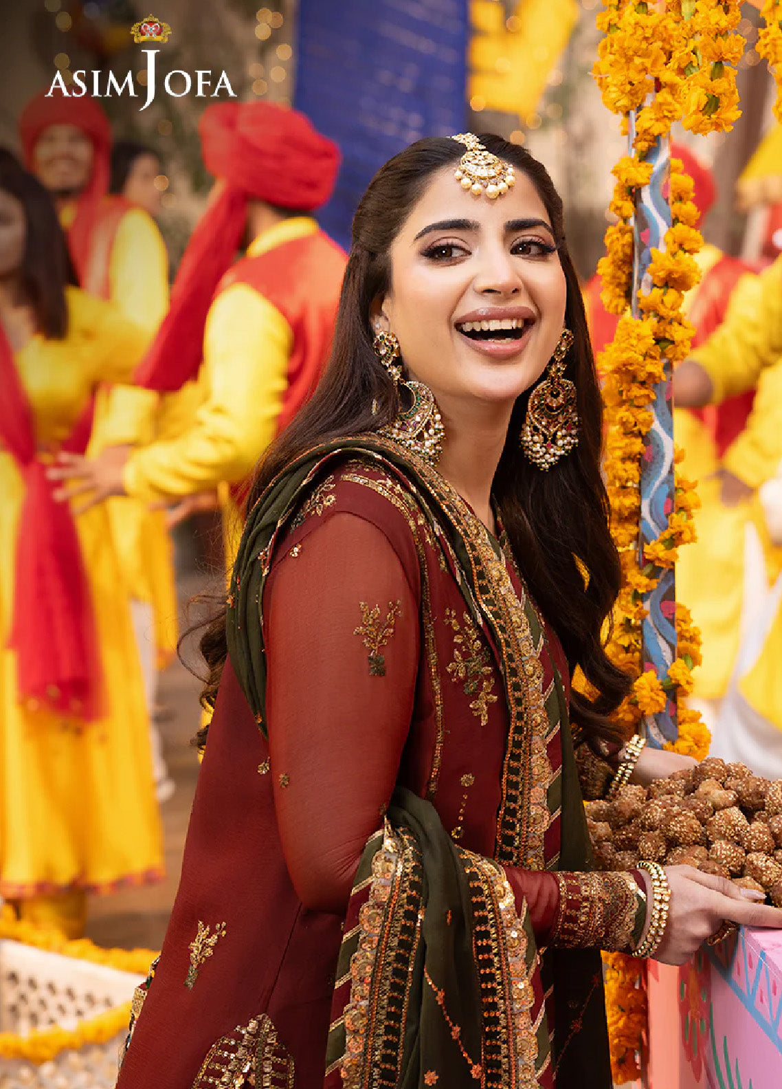 Chamak Damak By Asim Jofa Luxury Festive Embroidered Lawn 3 Piece Unstitched Suit AJ24CD AJCD-22 Chamak Damak By Asim Jofa Luxury Festive Embroidered Lawn 3 Piece Unstitched Suit AJ24CD AJCD-22