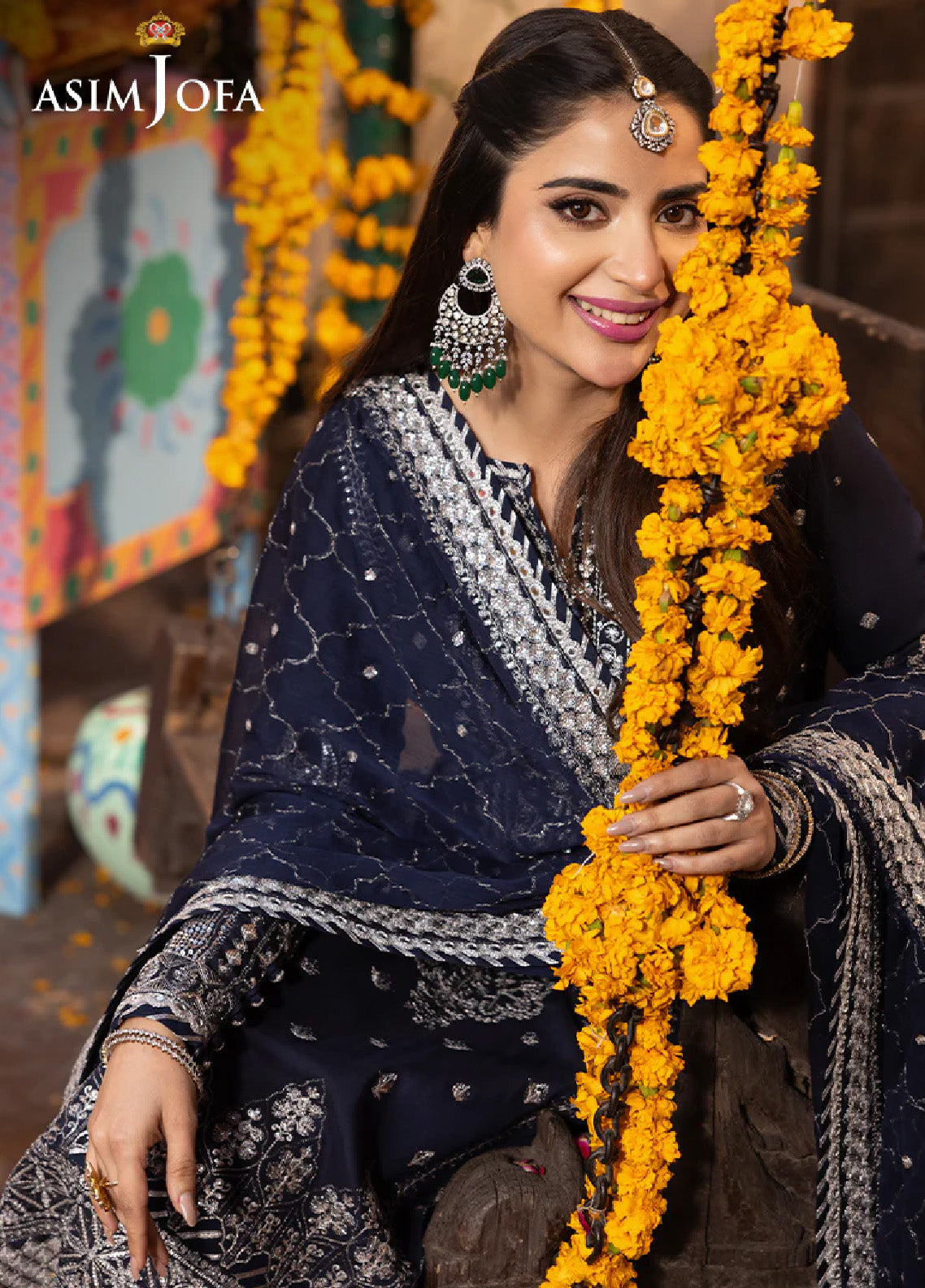 Chamak Damak By Asim Jofa Luxury Festive Embroidered Lawn 3 Piece Unstitched Suit AJ24CD AJCD-24 Chamak Damak By Asim Jofa Luxury Festive Embroidered Lawn 3 Piece Unstitched Suit AJ24CD AJCD-24