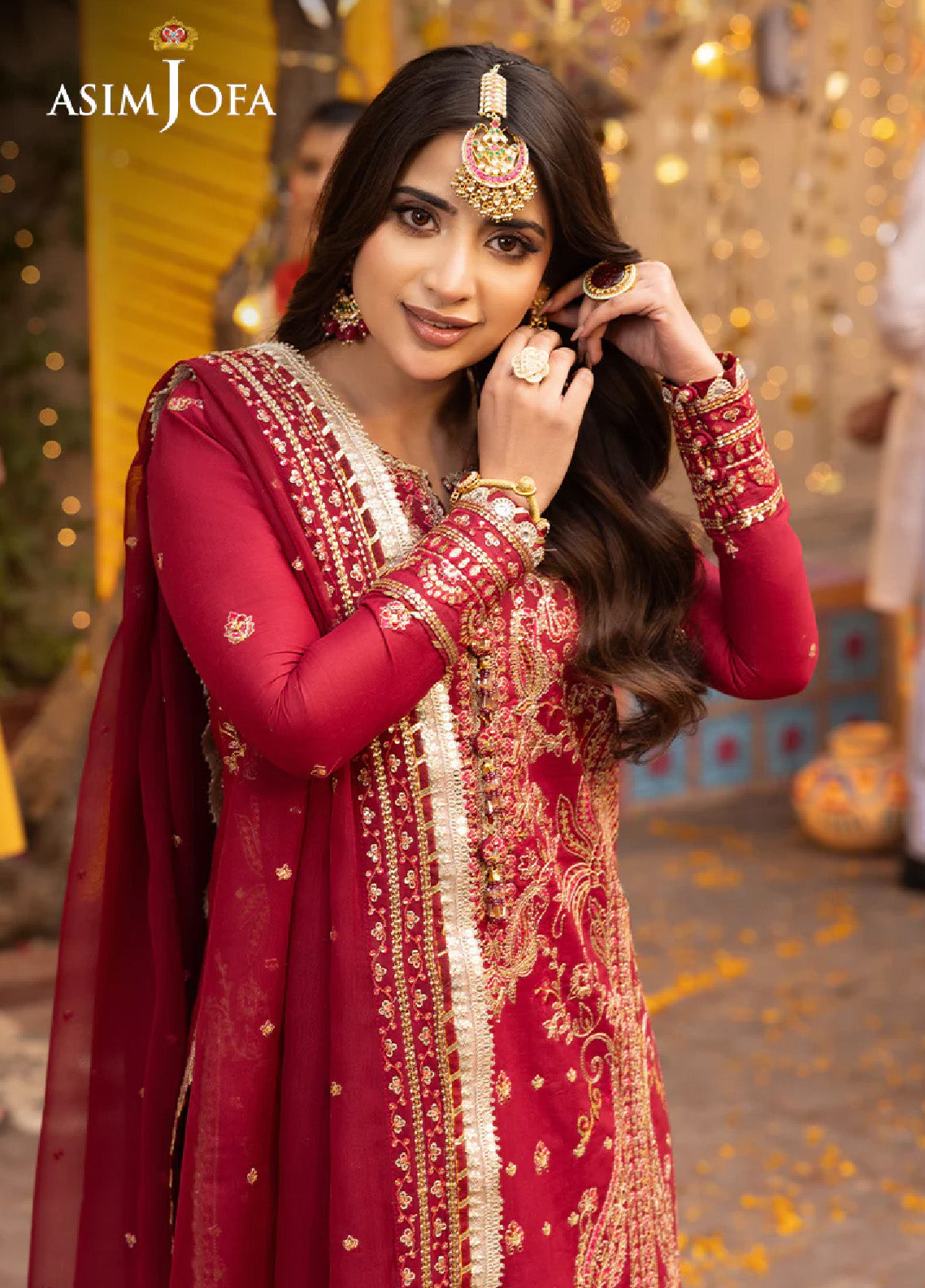 Chamak Damak By Asim Jofa Luxury Festive Embroidered Lawn 3 Piece Unstitched Suit AJ24CD AJCD-25 Chamak Damak By Asim Jofa Luxury Festive Embroidered Lawn 3 Piece Unstitched Suit AJ24CD AJCD-25