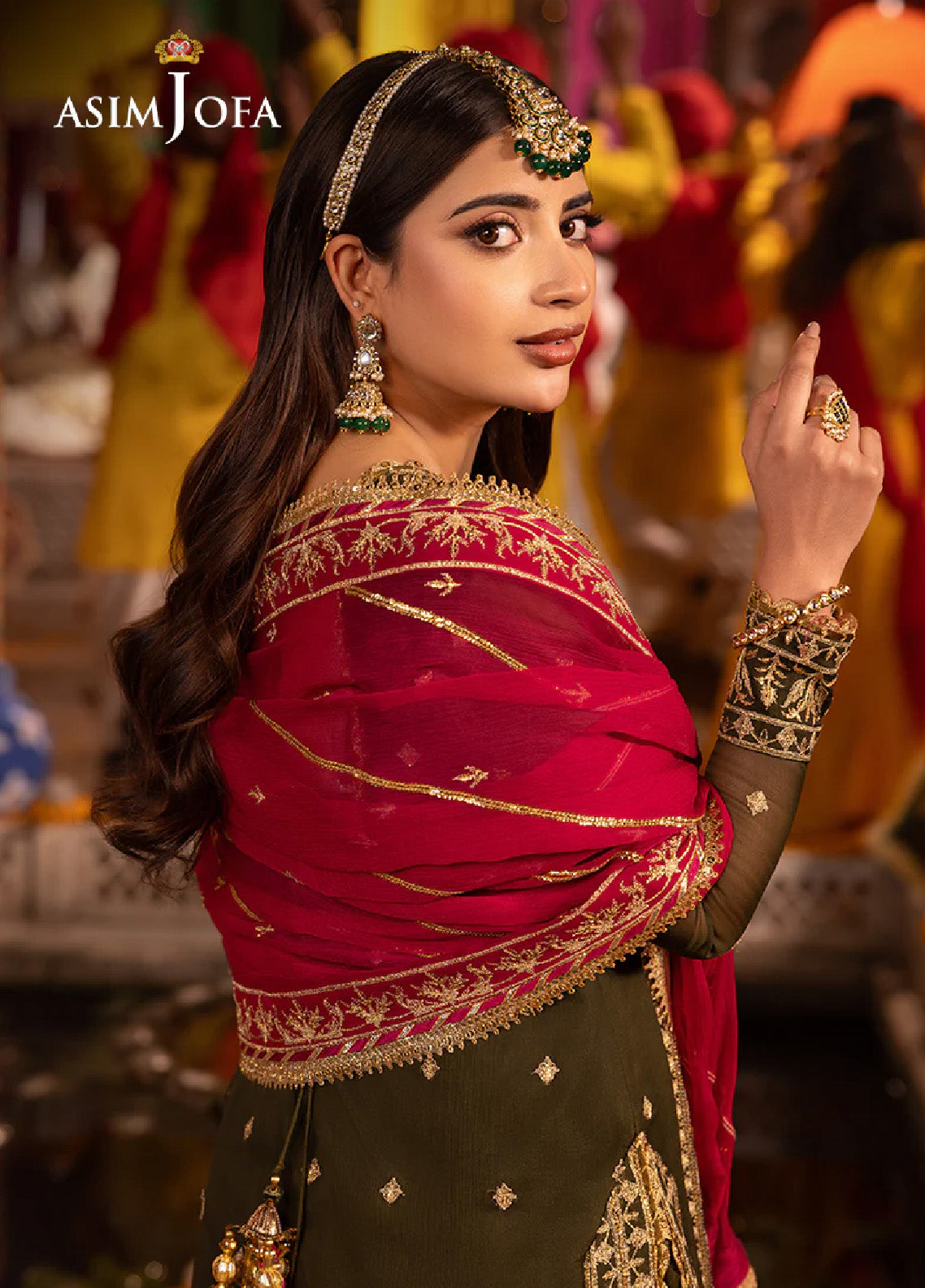 Chamak Damak By Asim Jofa Luxury Festive Embroidered Lawn 3 Piece Unstitched Suit AJ24CD AJCD-27 Chamak Damak By Asim Jofa Luxury Festive Embroidered Lawn 3 Piece Unstitched Suit AJ24CD AJCD-27