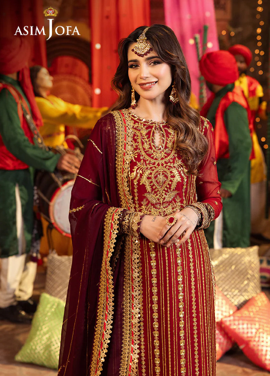 Chamak Damak By Asim Jofa Luxury Festive Embroidered Lawn 3 Piece Unstitched Suit AJ24CD AJCD-28 Chamak Damak By Asim Jofa Luxury Festive Embroidered Lawn 3 Piece Unstitched Suit AJ24CD AJCD-28