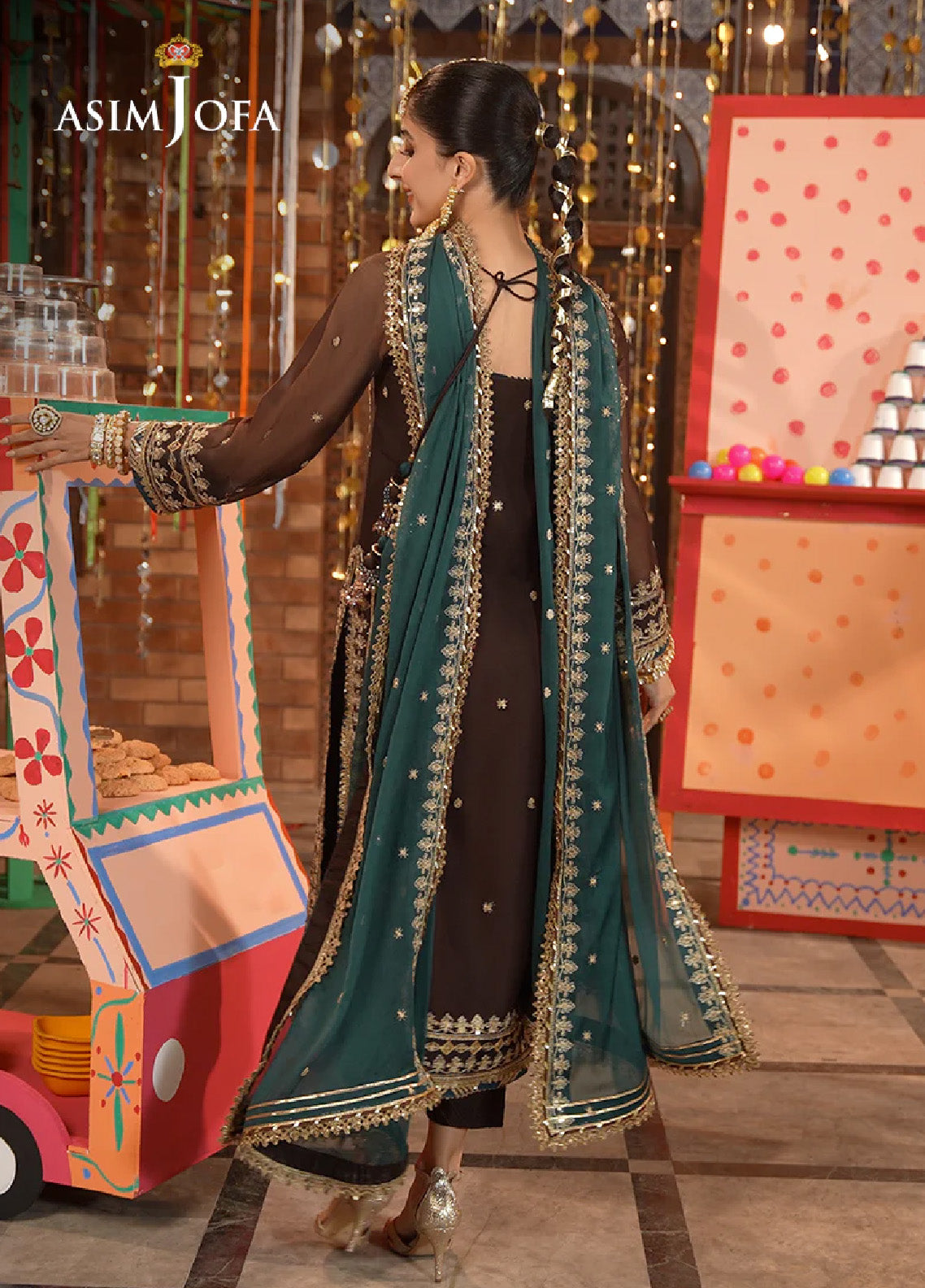 Chamak Damak By Asim Jofa Luxury Festive Embroidered Lawn 3 Piece Unstitched Suit AJ24CD AJCD-29 Chamak Damak By Asim Jofa Luxury Festive Embroidered Lawn 3 Piece Unstitched Suit AJ24CD AJCD-29