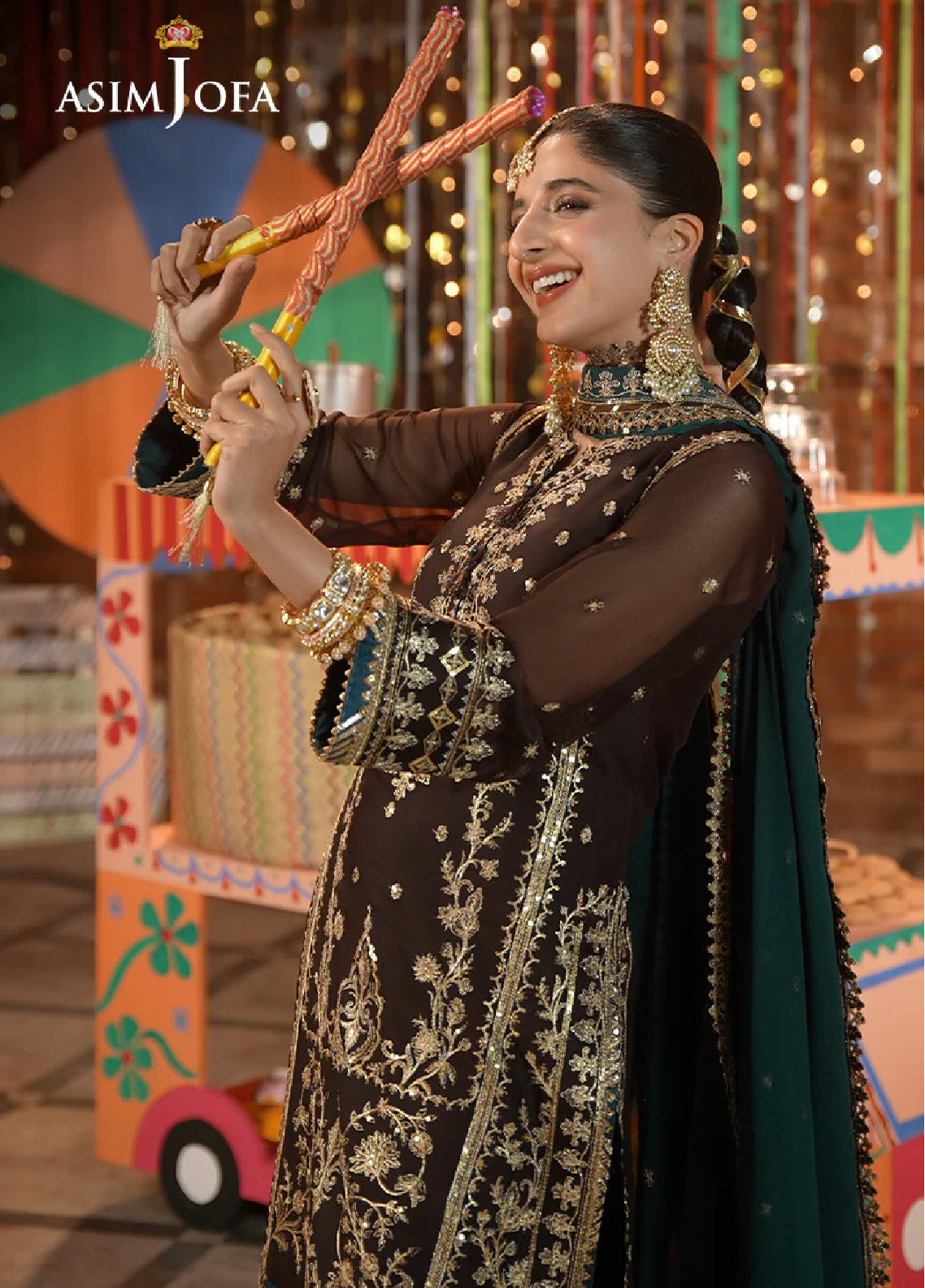 Chamak Damak By Asim Jofa Luxury Festive Embroidered Lawn 3 Piece Unstitched Suit AJ24CD AJCD-29 Chamak Damak By Asim Jofa Luxury Festive Embroidered Lawn 3 Piece Unstitched Suit AJ24CD AJCD-29