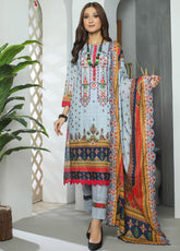 Ruqayyah Unstitched 3 Piece D#03