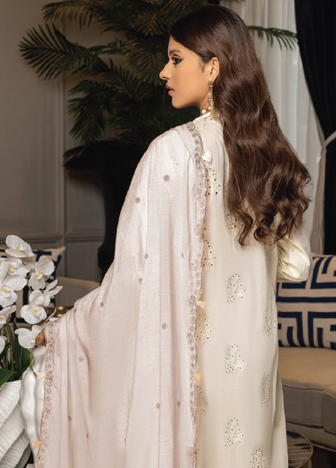 Charlotte By Humdum Embroidered Chikankari Lawn 3 Piece Unstitched Suit HD24CEL-04 Charlotte By Humdum Embroidered Chikankari Lawn 3 Piece Unstitched Suit HD24CEL-04